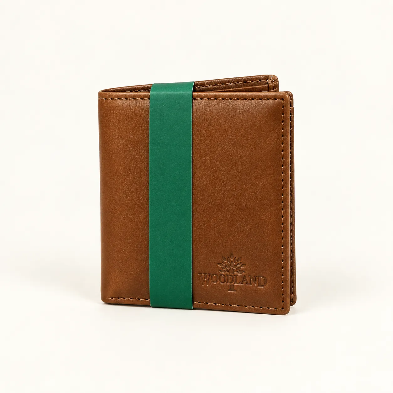 Woodland Multi-Flap Vertical Leather Wallet